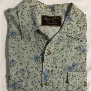 Wrangler cowboy shirt
